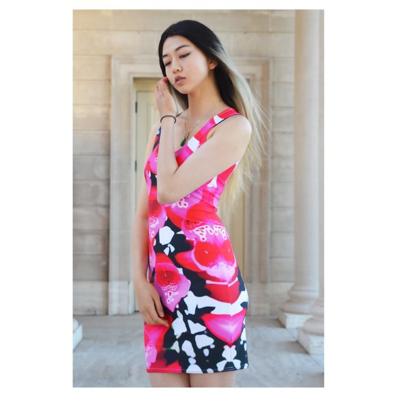 Bodycon Dress - Bugle Bells - Picture 4 of 13